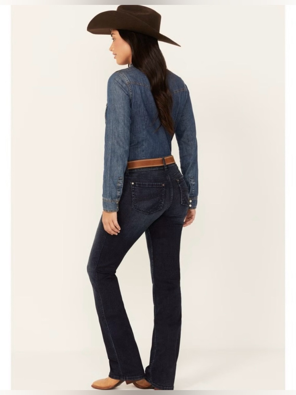 Shyanne Shay Mid Rise Bootcut Jeans